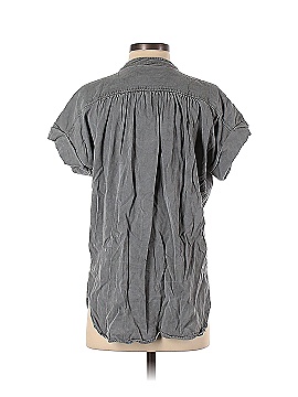 HEATHER Short Sleeve Button-Down Shirt (view 2)