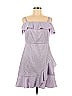 Donna Morgan Purple Casual Dress Size 6 - photo 1