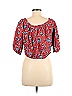 Forever 21 Red Pink 3/4 Sleeve Blouse Size M - photo 2