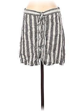 Madewell Striped Lace-Up Skirt (view 1)
