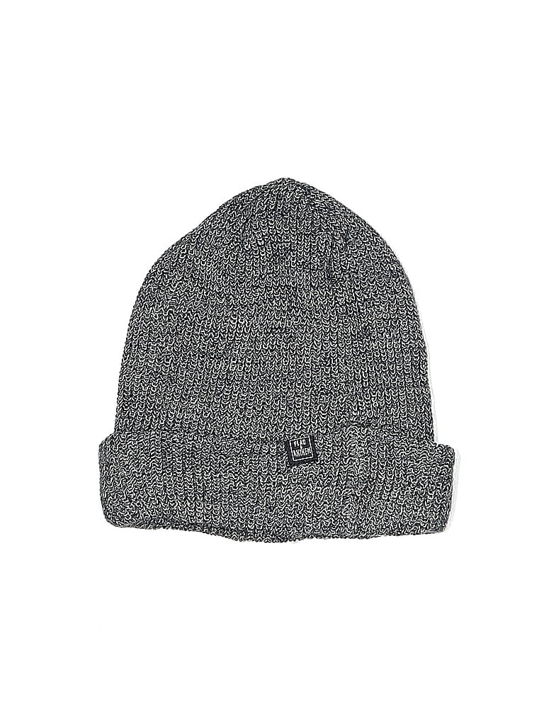 Pre-owned Assorted Brands Beanie Hat In Gray