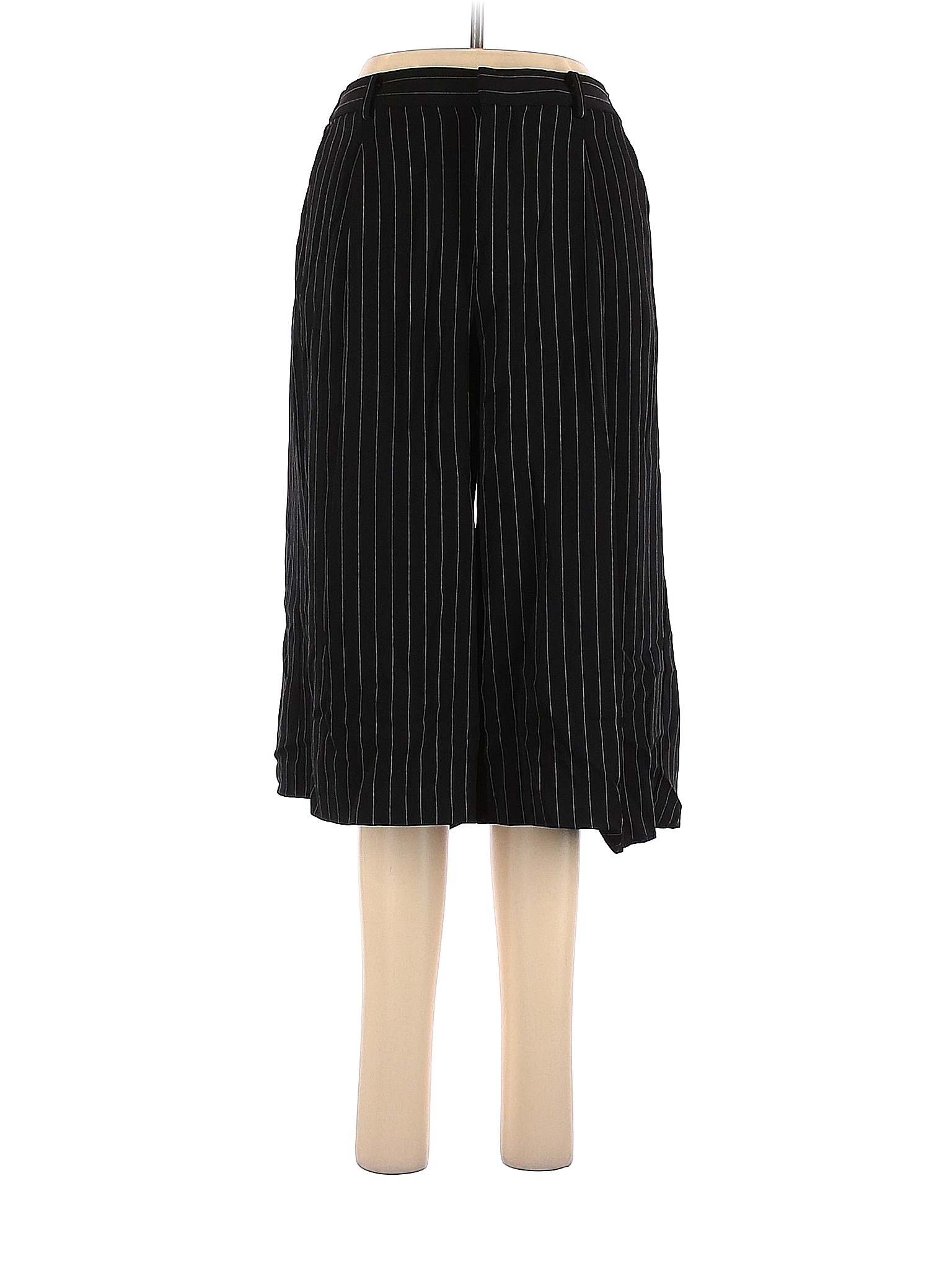 Uniqlo Stripes Black Dress Pants Size M 60 off thredUP