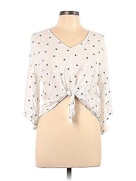 KLD Signature 3/4 Sleeve Blouse (view 1)