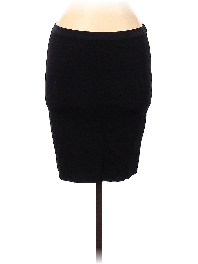 RACHEL Rachel Roy Solid Black Casual Skirt Size M - photo 1