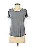 Gap 100% Viscose Rayon Gray Short Sleeve T-Shirt Size M - photo 1