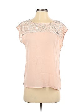 New York & Company Short Sleeve Blouse (view 1)