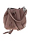 Vera Pelle Leather Bucket Bag