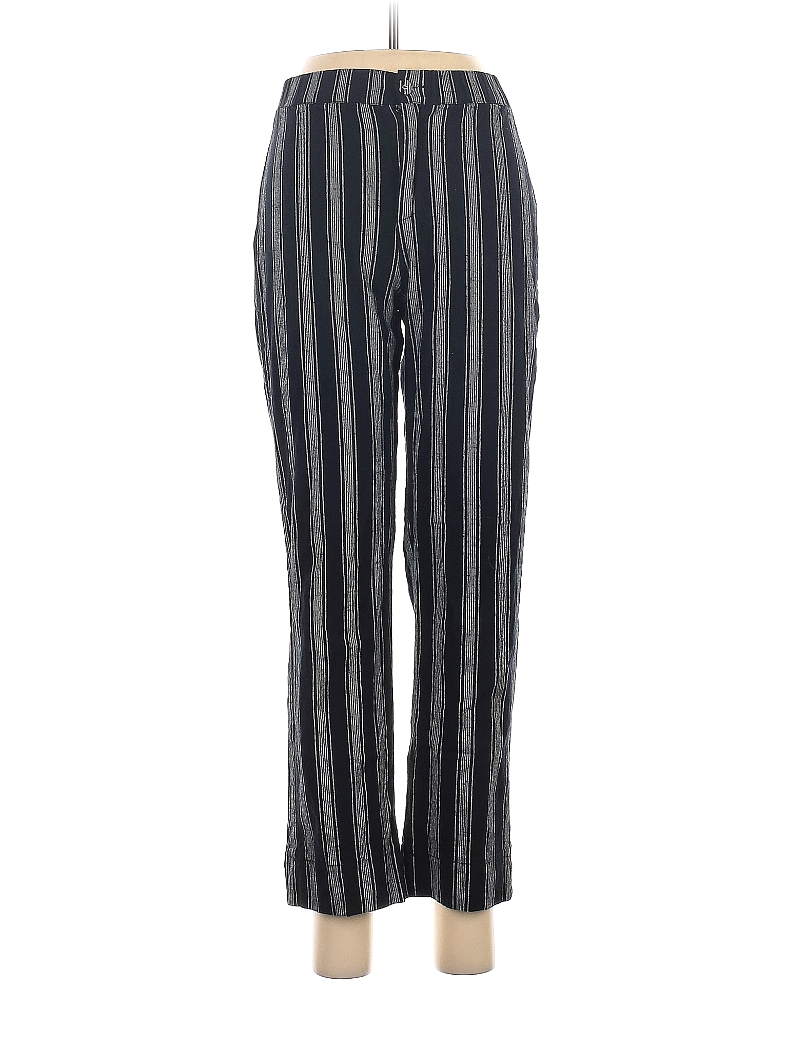 Brandy Melville Stripes Black Blue Casual Pants One Size - 47% off
