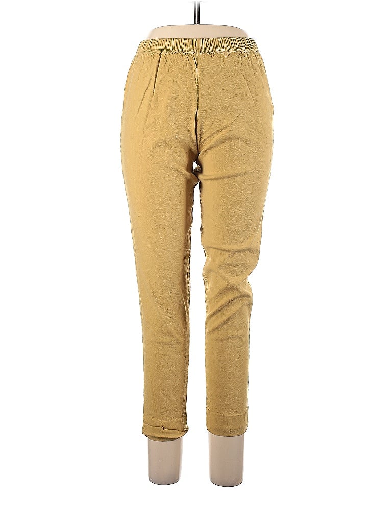 Pre-owned Assorted Brands Casual Pants In Yellow