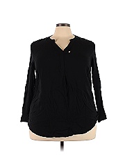 Woman Within Long Sleeve Blouse