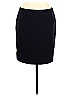 Akris Punto Solid Black Blue Casual Skirt Size 8 - photo 1