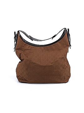 Gucci Vintage GG Canvas Shoulder Bag