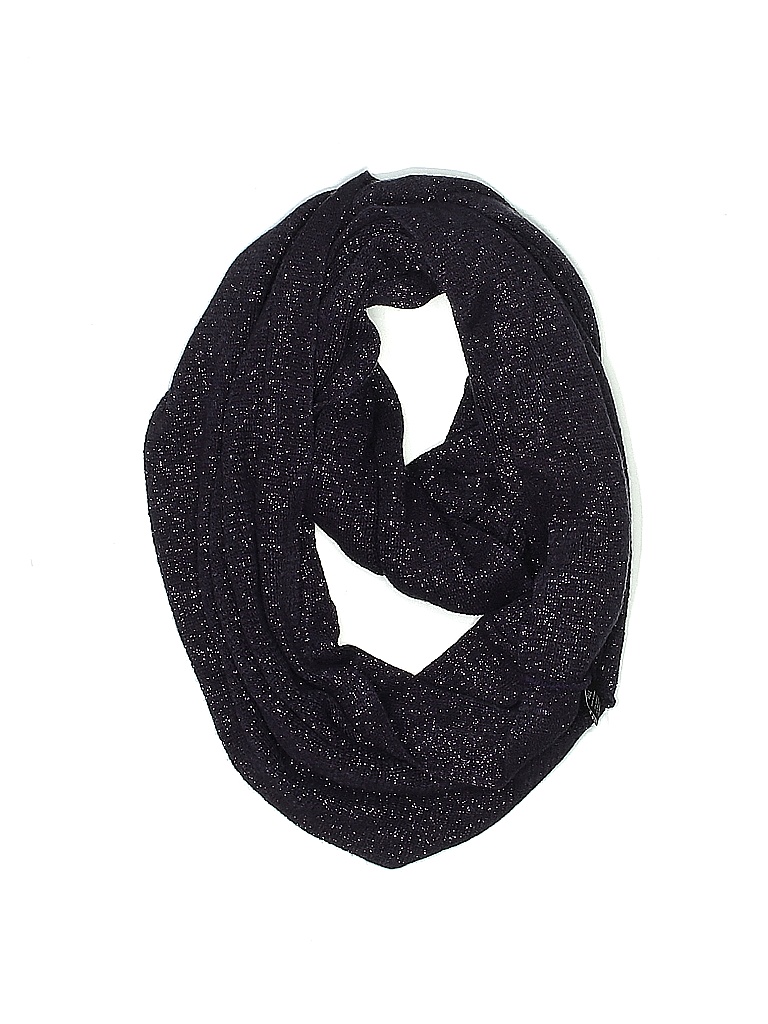 Dillard's Black Purple Scarf One size - photo 1