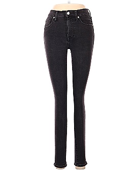 Madewell 9" Mid-Rise Skinny Jeans in Lunar Wash (view 1)