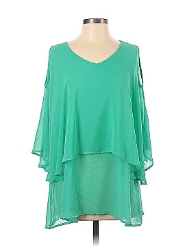 Vision U.S.A. 3/4 Sleeve Blouse (view 1)