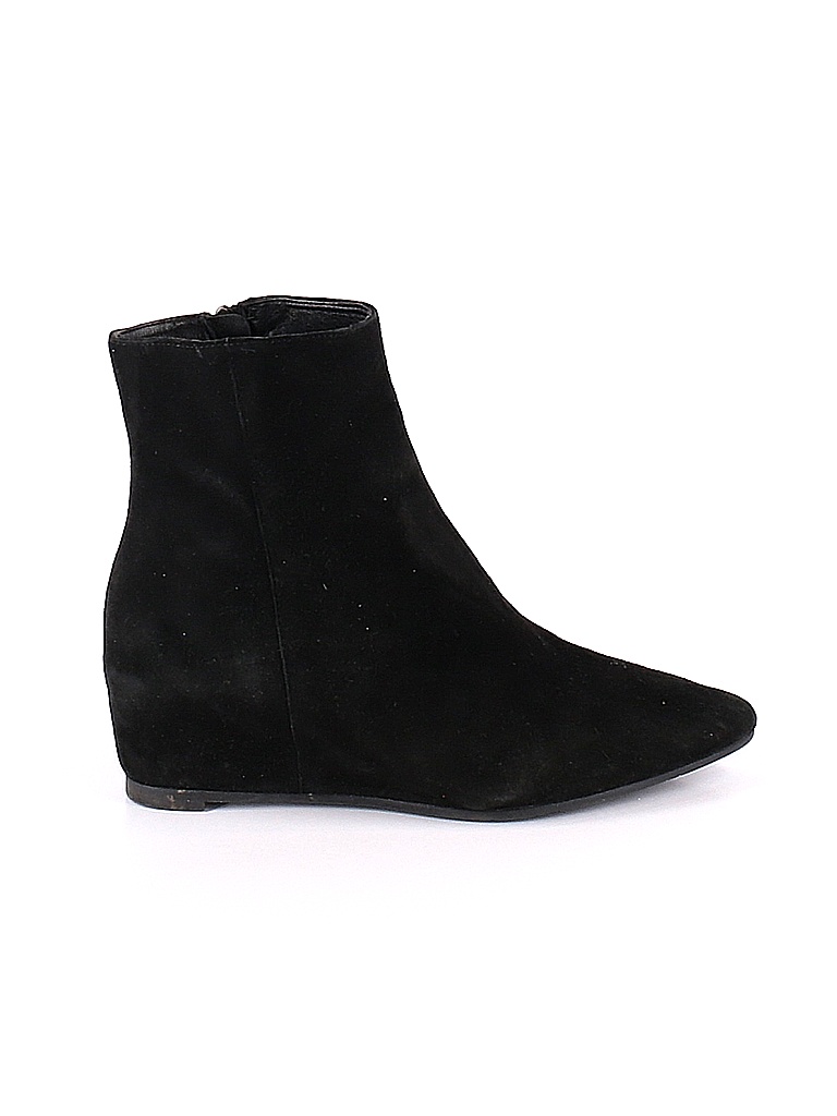 AQUATALIA Solid Black Ankle Boots Size 8 72 off thredUP