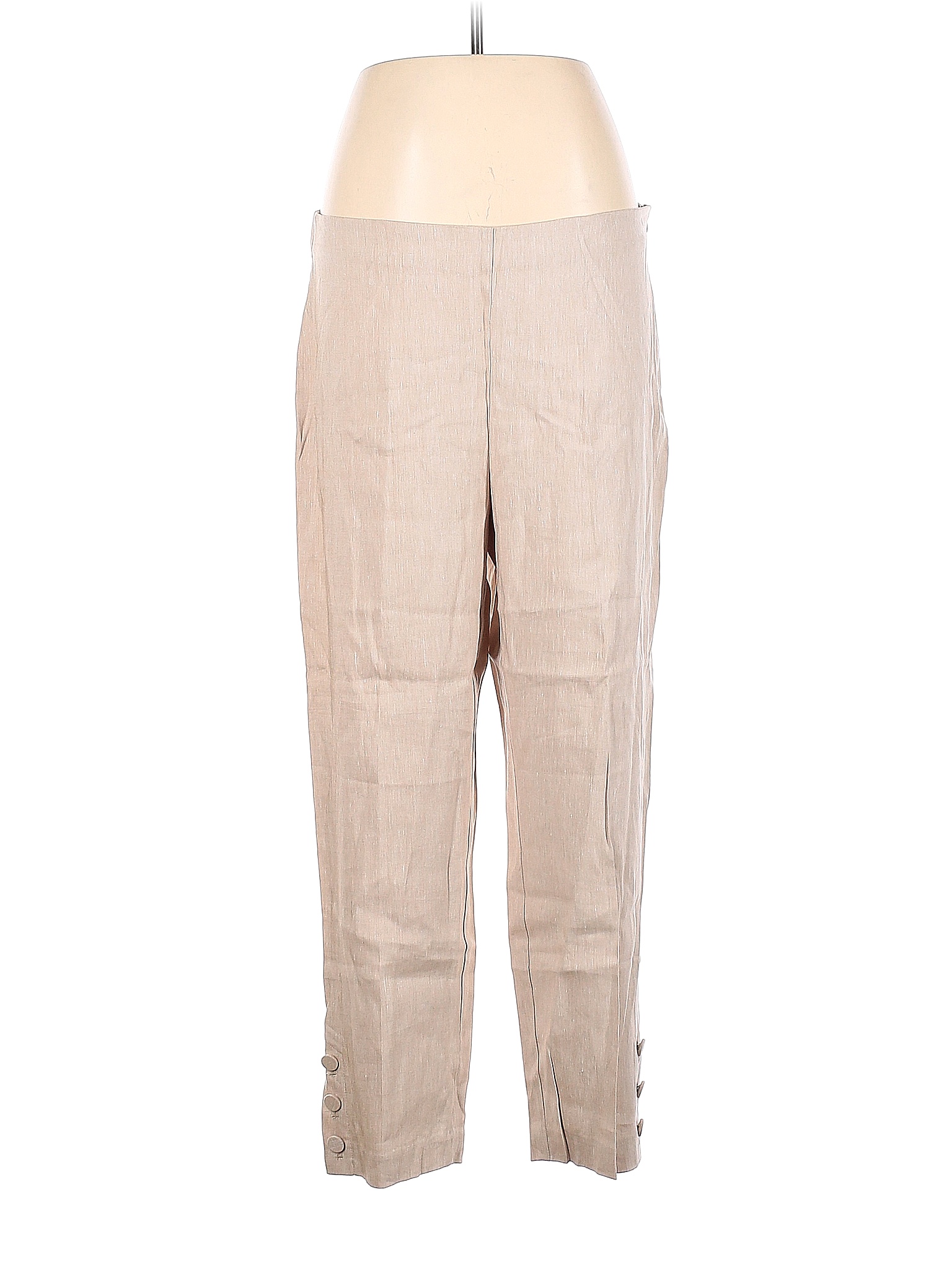 J.Jill Colored Tan Linen Pants Size L 72 off thredUP