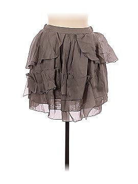 Nina Ricci Silk Skirt (view 1)
