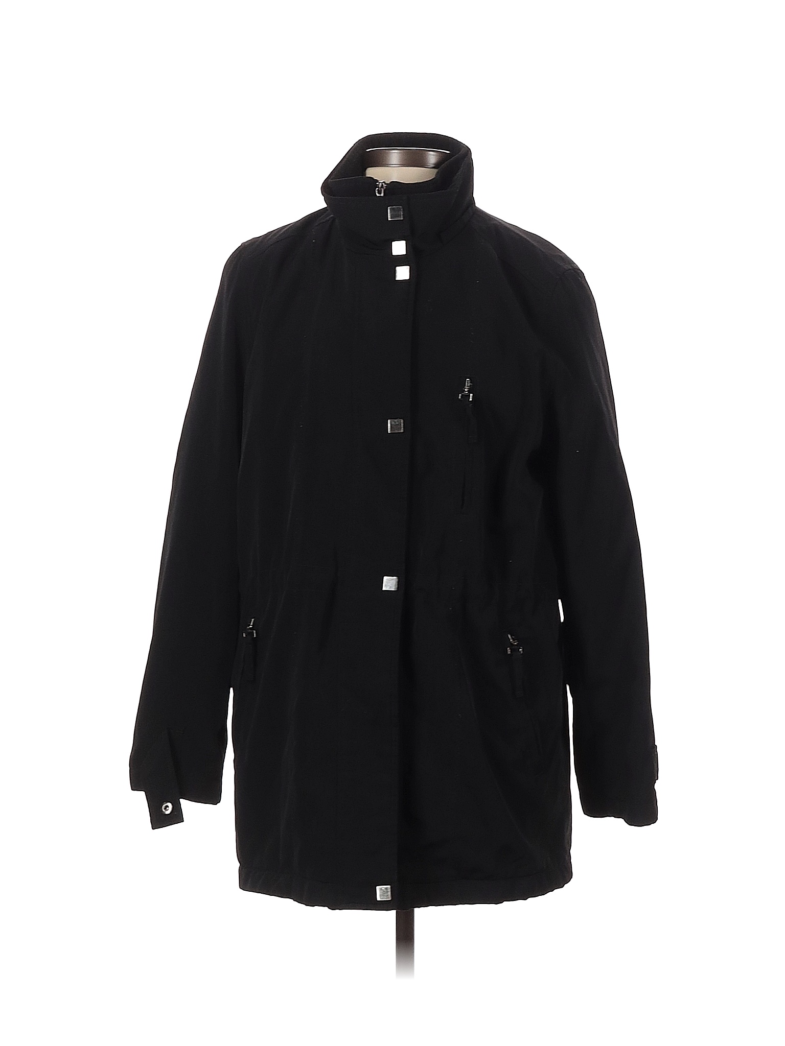 Braetan Solid Black Jacket Size S - 79% off | thredUP