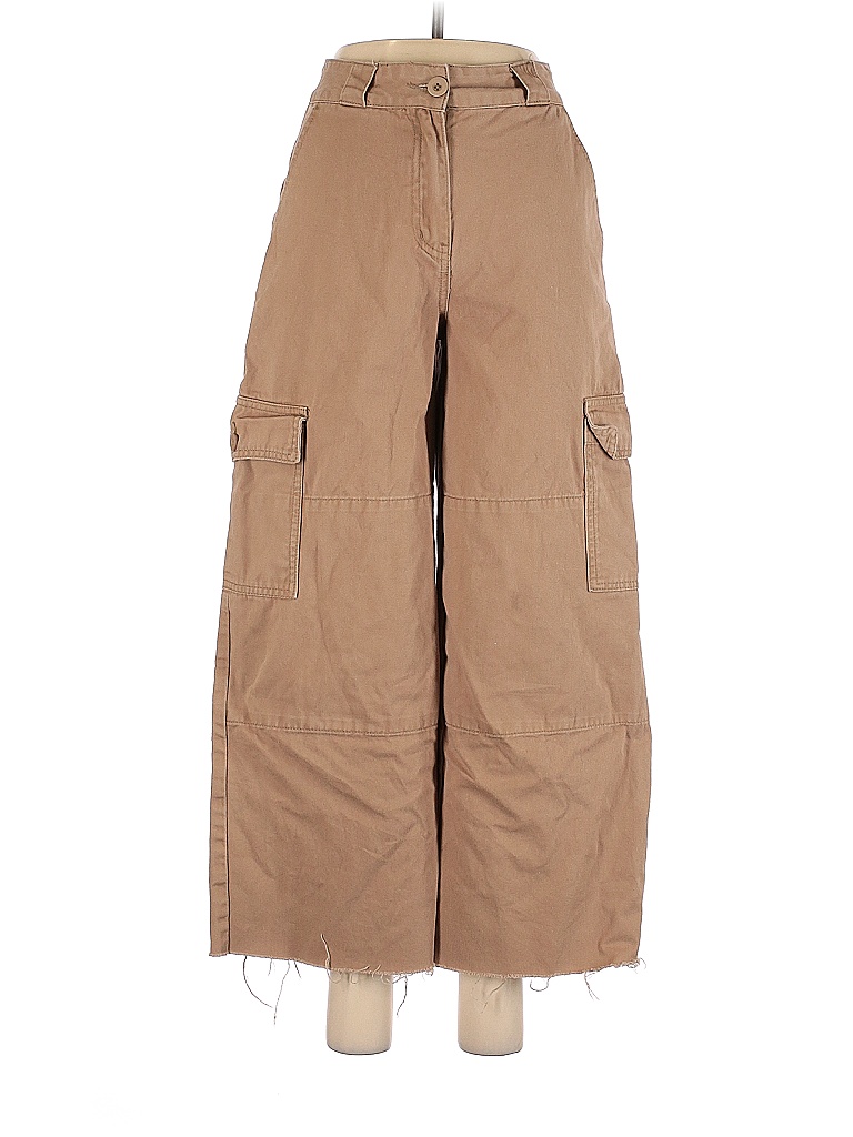 Glassons Solid Colored Tan Cargo Pants Size 8 58 off thredUP