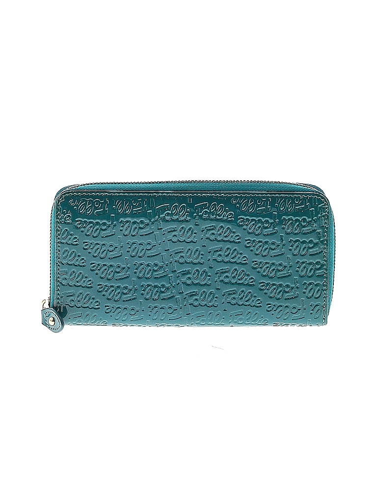 Folli Follie Solid Colored Blue Wallet One Size 69 off ThredUp