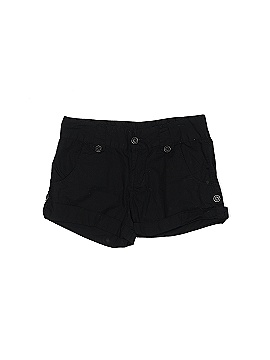 Split Khaki Shorts (view 1)
