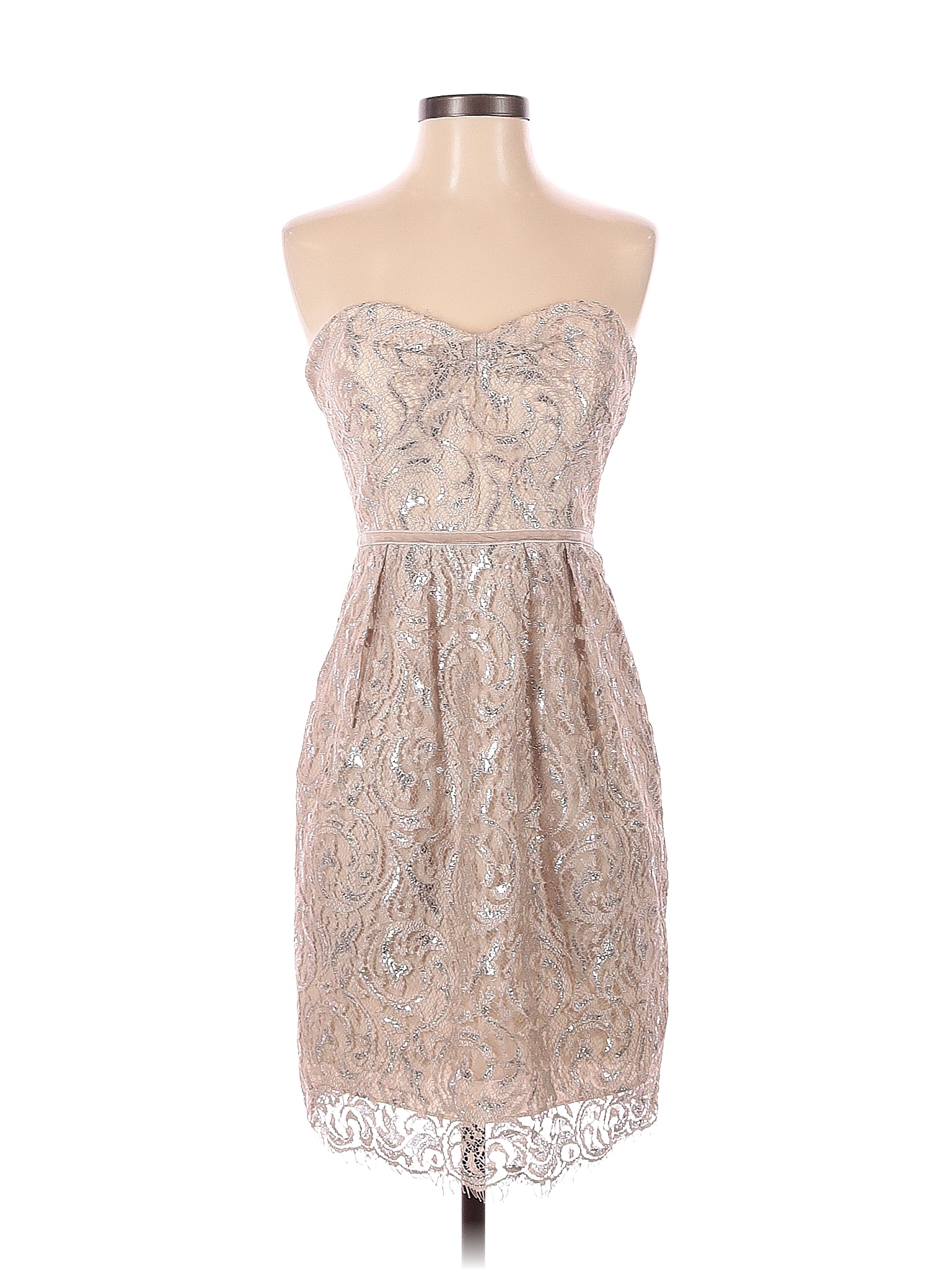 Jenny Yoo Collection Colored Ivory Cocktail Dress Size 4 82 off