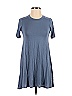 BCBGeneration Solid Gray Casual Dress Size XXS - photo 1