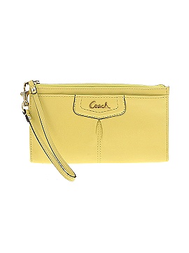Coach Leather Wristlet