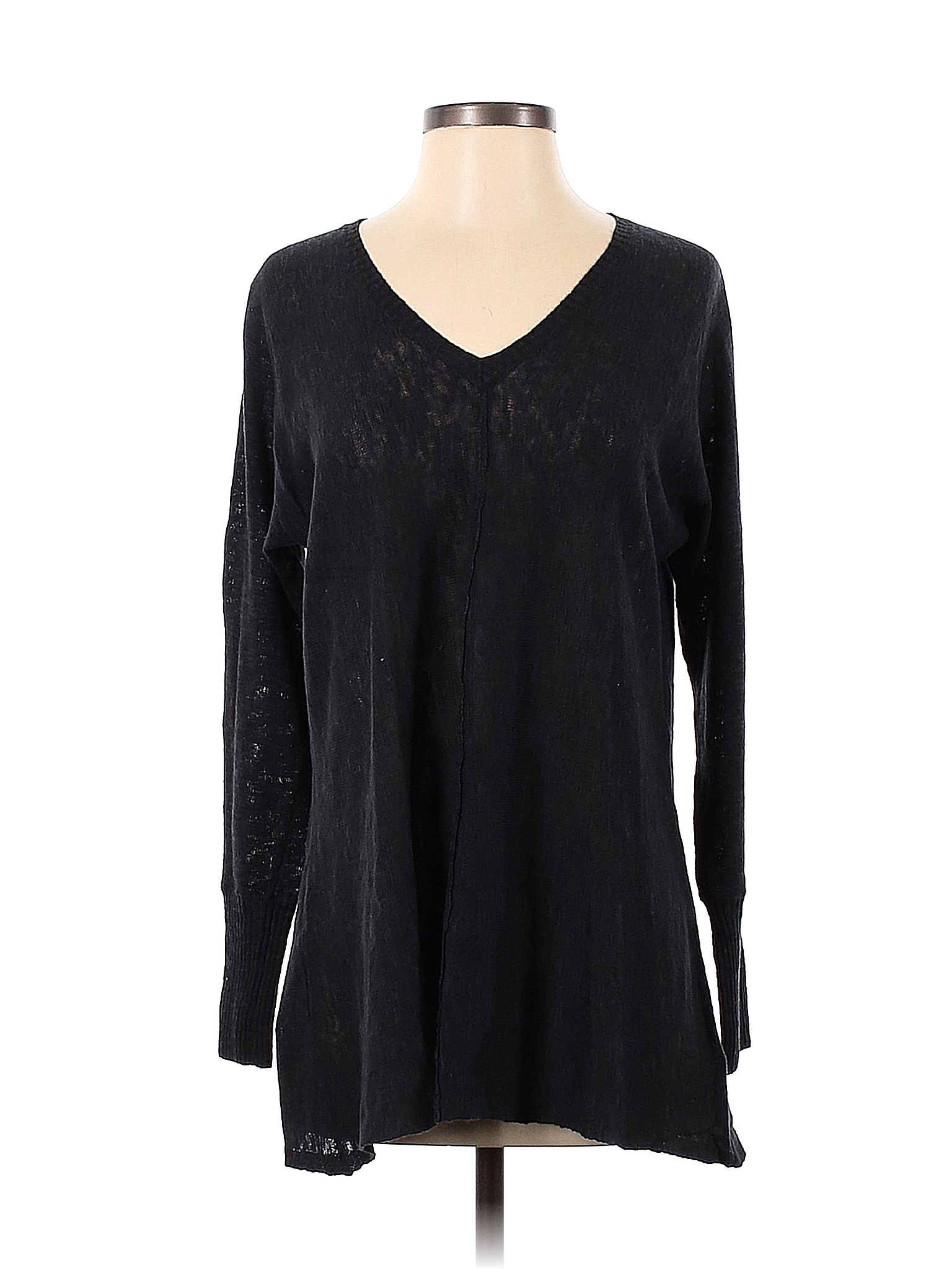 Travelsmith Solid Black Long Sleeve Top Size S - 77% off | thredUP