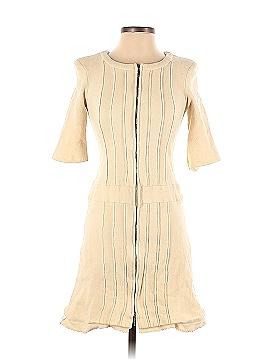 Chanel Wool Front Zip Silk Lined Dress (view 1)