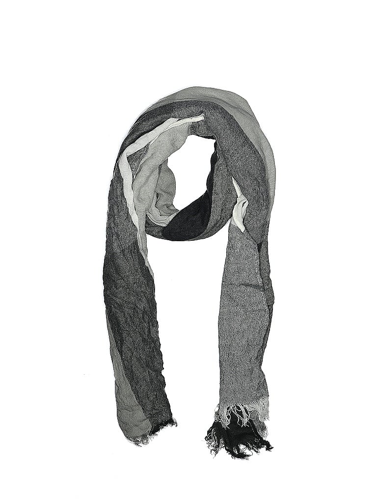 Pre-owned Assorted Brands Scarf In Gray