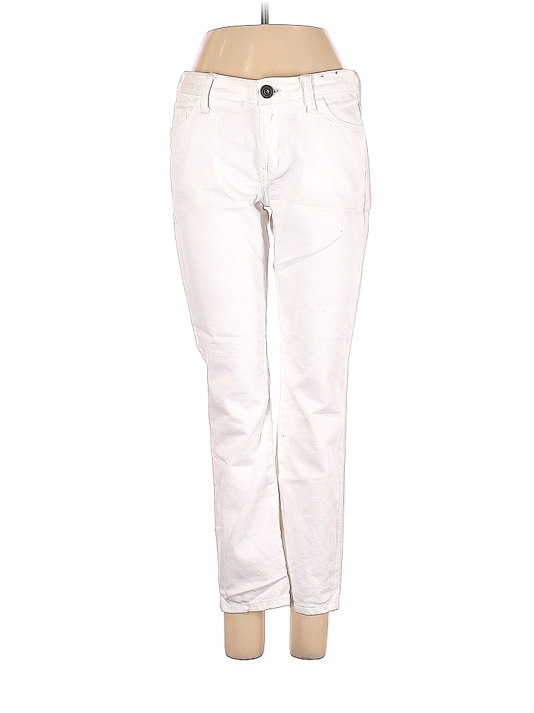 Banana Republic Solid Colored White Jeans 26 Waist 86 off ThredUp