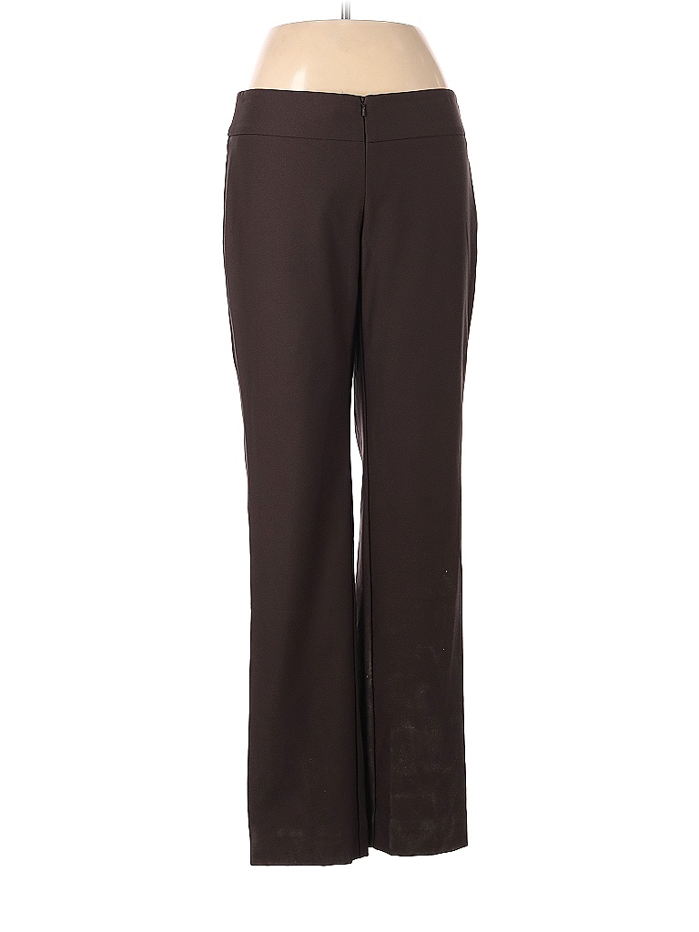 Worth New York Solid Colored Brown Casual Pants Size 6 - photo 1