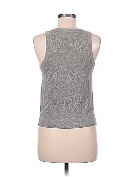 Madewell Triblend Audio Knot-Front Tank Top (view 2)