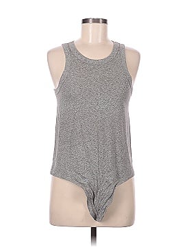 Madewell Triblend Audio Knot-Front Tank Top (view 1)