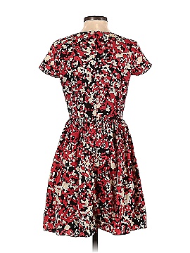 Red Saks Fifth Avenue Casual Dress (view 2)