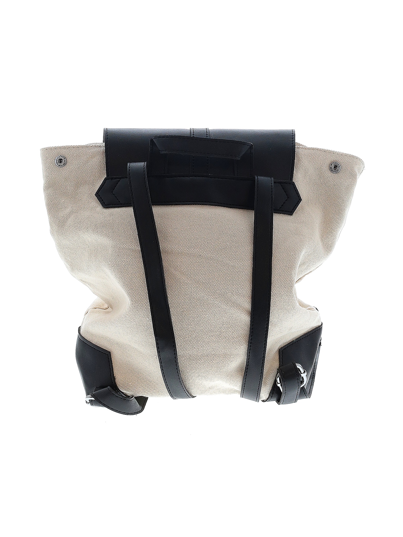 Deux Lux Color Block Solid Ivory Backpack One Size - 82% off