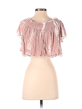 BoHo Me Short Sleeve Blouse (view 2)