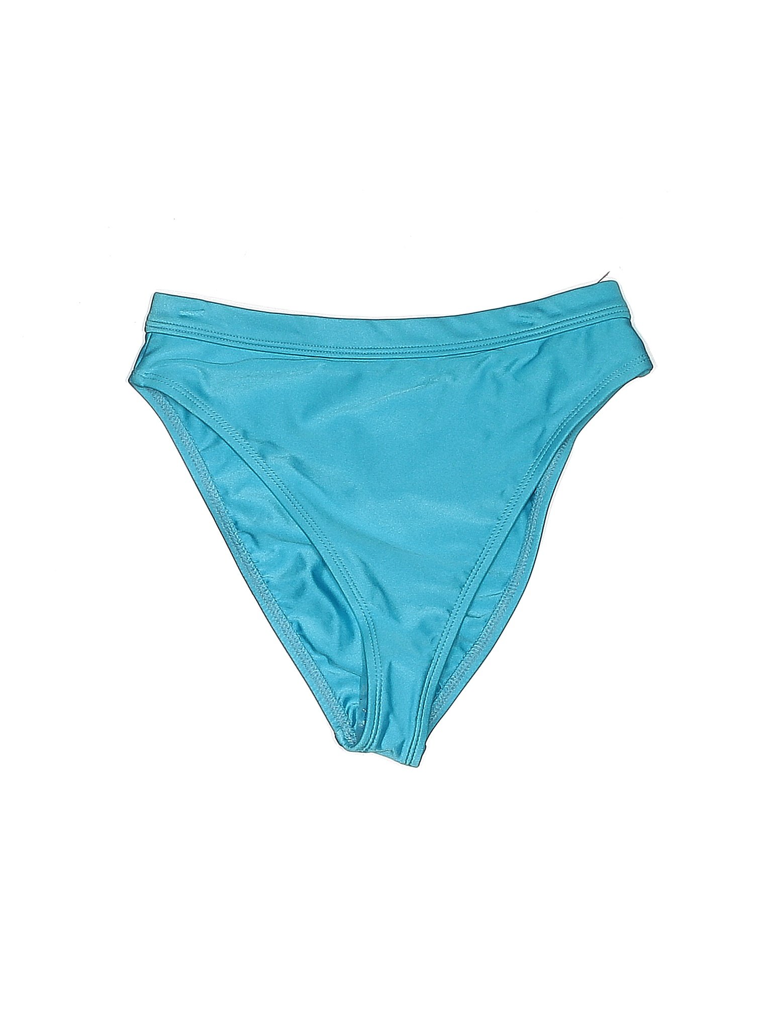 Hot Miami Styles Solid Blue Swimsuit Bottoms Size S - 68% off | thredUP