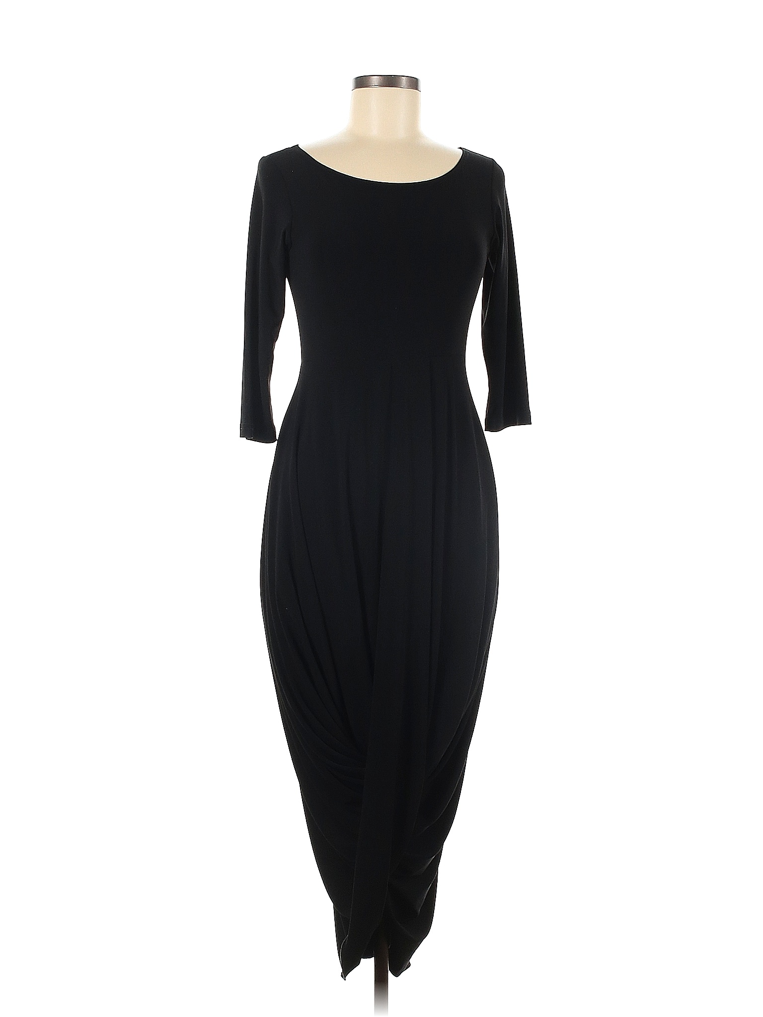 Joseph Ribkoff Solid Black Cocktail Dress Size 8 - 83% off | thredUP