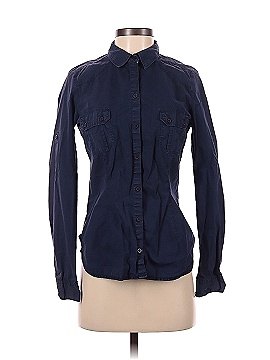 Zara Long Sleeve Button-Down Shirt (view 1)