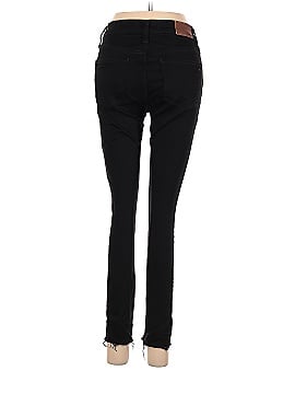 Madewell 9" Mid-Rise Skinny Jeans in ISKO Stay Black&trade; (view 2)