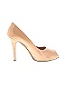 Barneys New York Solid Colored Tan Heels Size 40 (EU) - photo 1