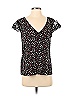 Shein 100% Polyester Black Short Sleeve Blouse Size S - photo 1