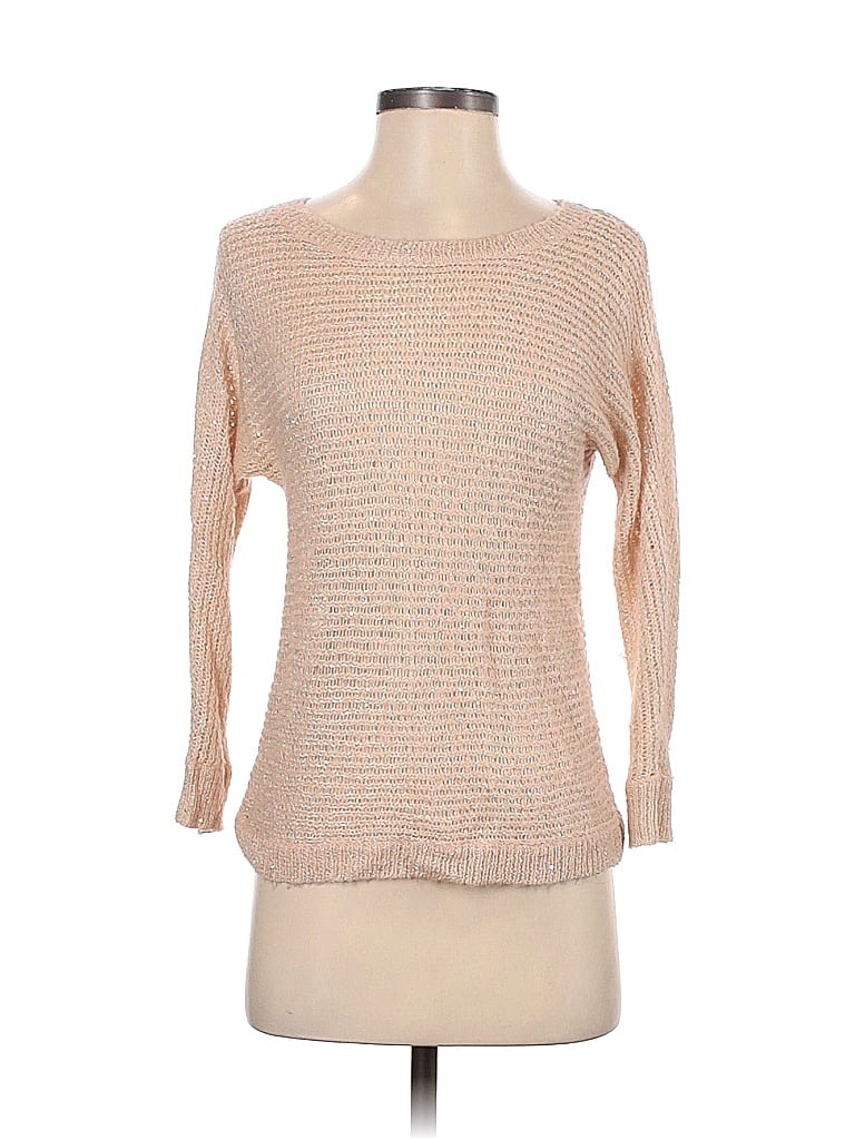 Pre-owned Ann Taylor Pullover Sweater In Pink