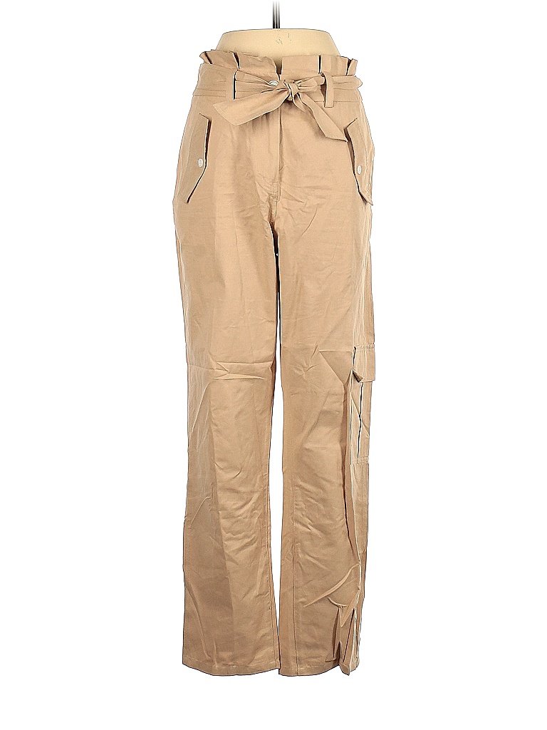 Notes Du Nord Solid Colored Tan Cargo Pants Size 34 (EU) 78 off