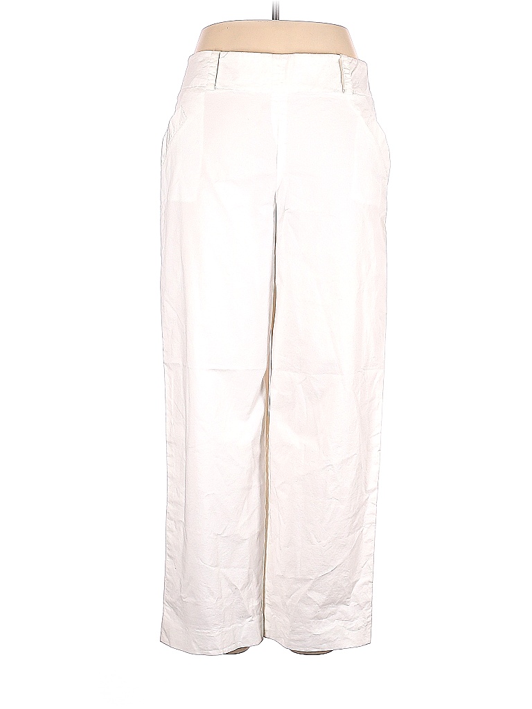 Worth New York Solid White Dress Pants Size 12 - photo 1