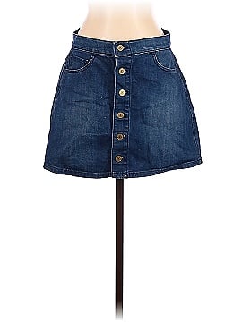 Express Jeans Denim Skirt (view 1)