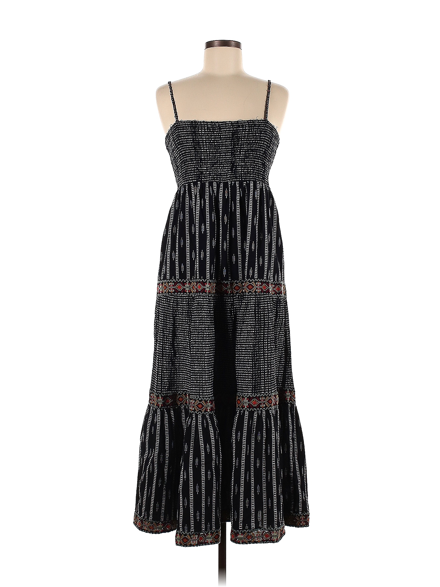 Zara 100 Cotton Black Casual Dress Size M 26 off thredUP